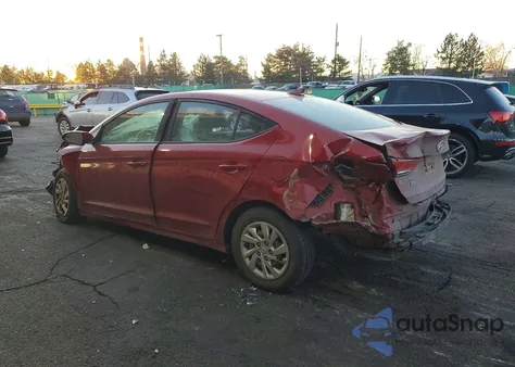 2017 Hyundai Elantra Se z USA, uszkodzony, nr VIN KMHD74LF3HU423062